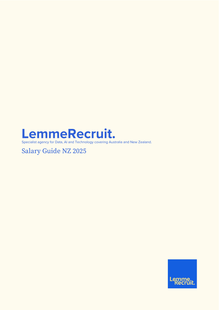 Cover of Salary Guide NZ 2025